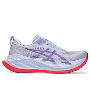 NEW ASICS women's superblast 2 shoes in blue fade/edo purple